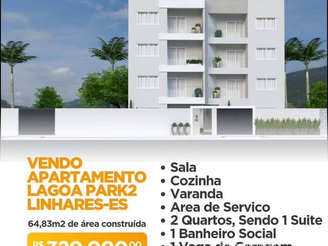 #222 - Apartamento para Venda em Linhares - ES